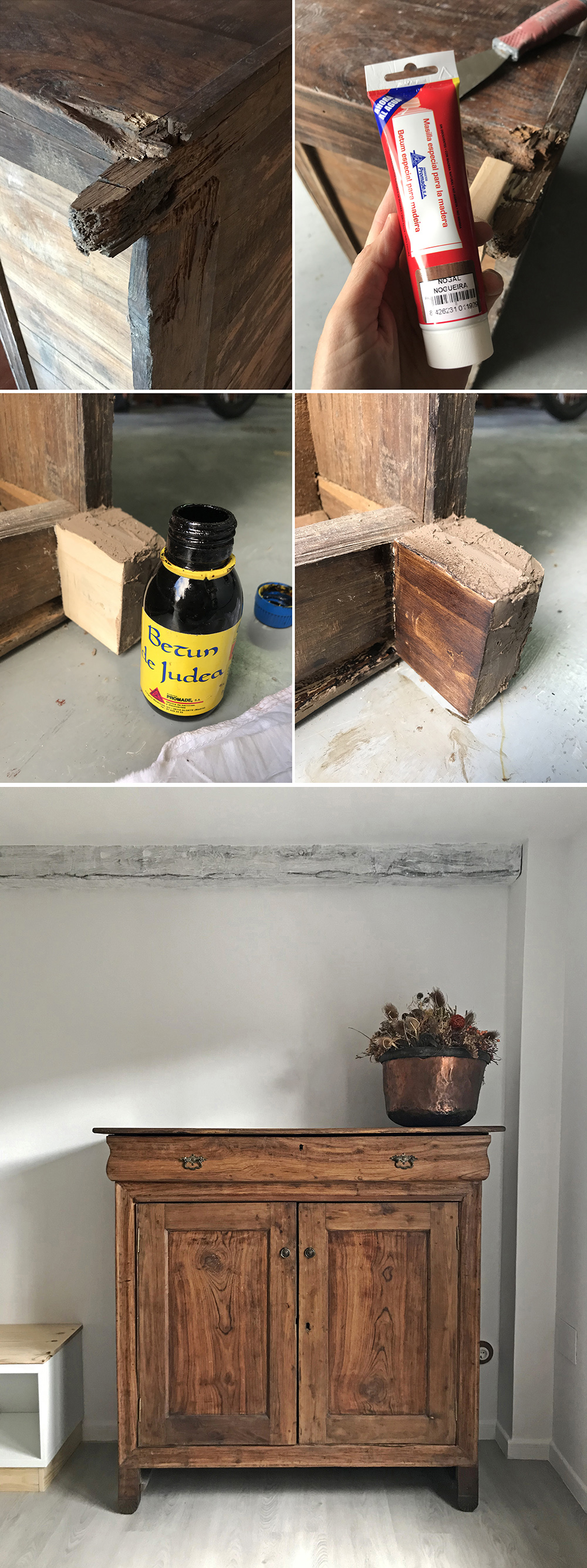 Aprende a usar el betún de Judea como un restaurador_Decorar en familia1 Aprende a usar el betún de Judea como un restaurador1